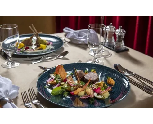 3 fogásos gourmet vacsora kettesben az Erla Villa éttermében
