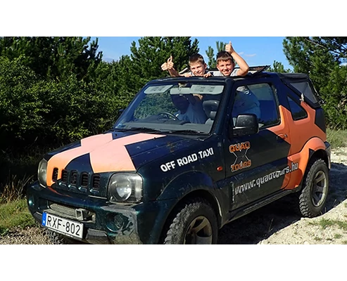 Terepjárós szafariprogram kicsiknek és nagyoknak