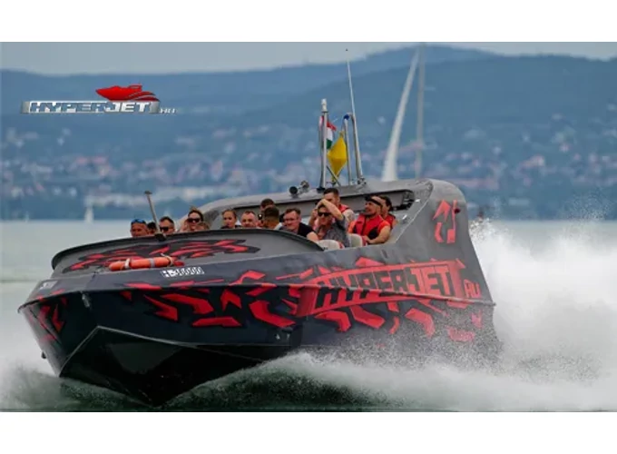 20 perces „ADRENALIN” élményhajózás 4 fő részére Siófokon