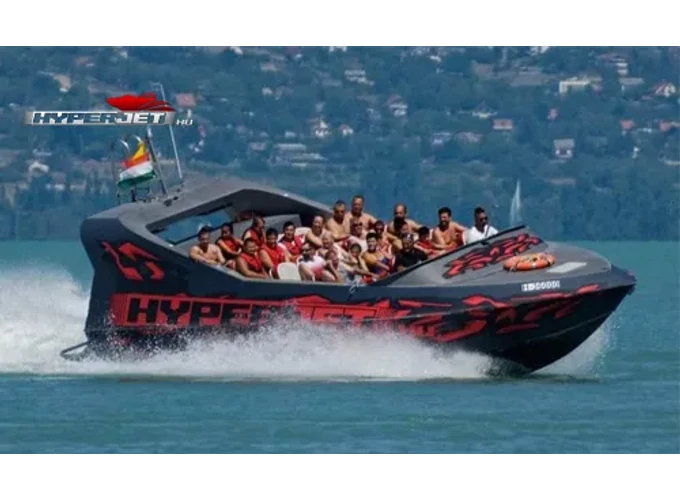 20 perces „ADRENALIN” élményhajózás 2 fő részére Siófokon