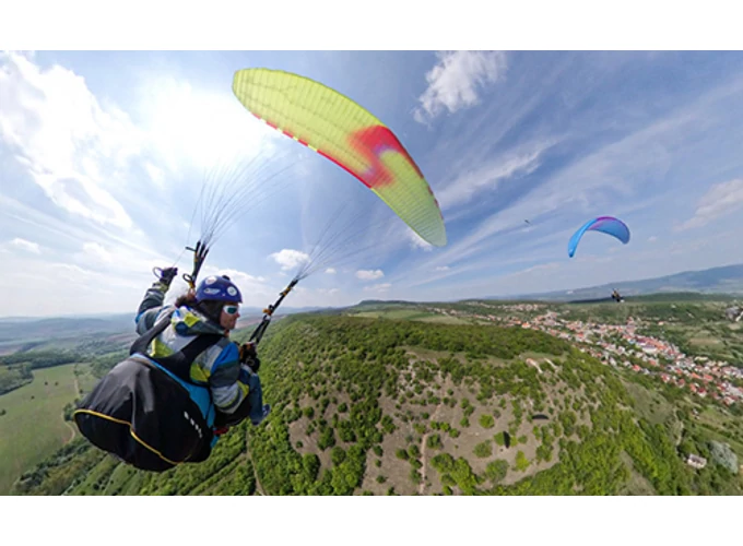 10 perces siklóernyős tandem repülés